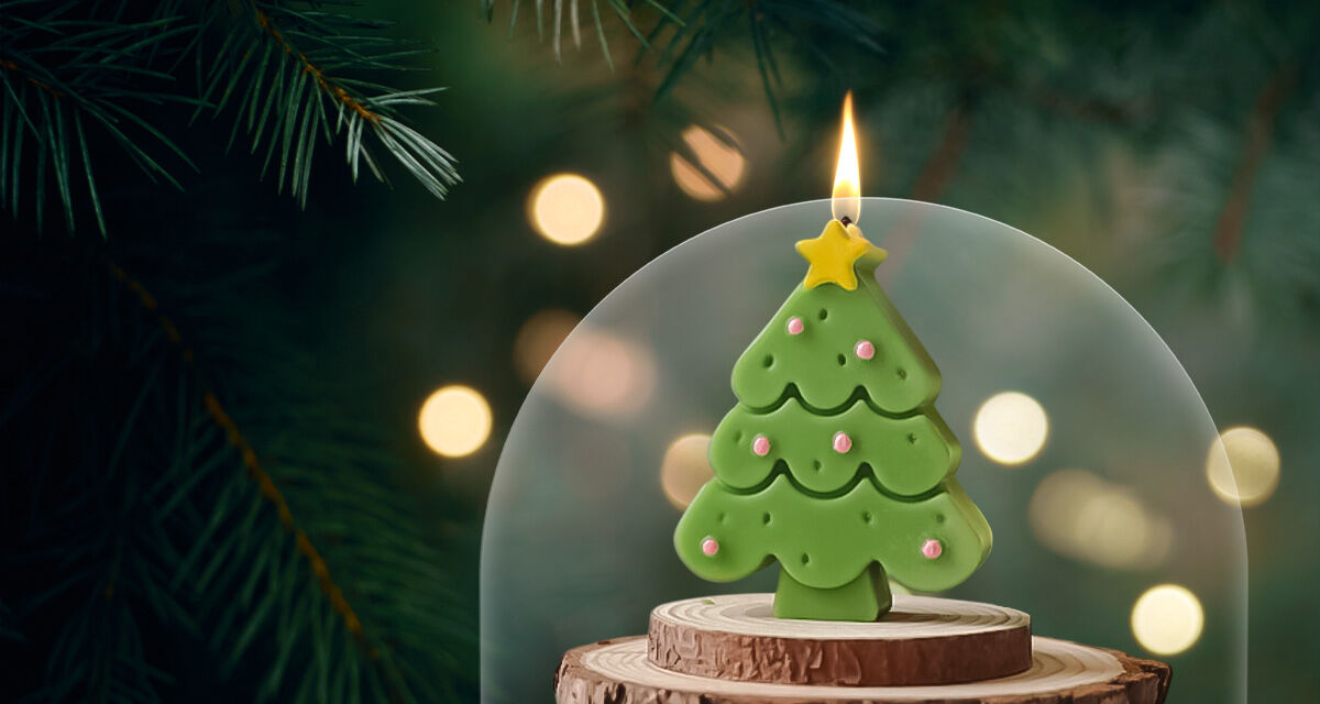 Свеча «Рождественская ель»