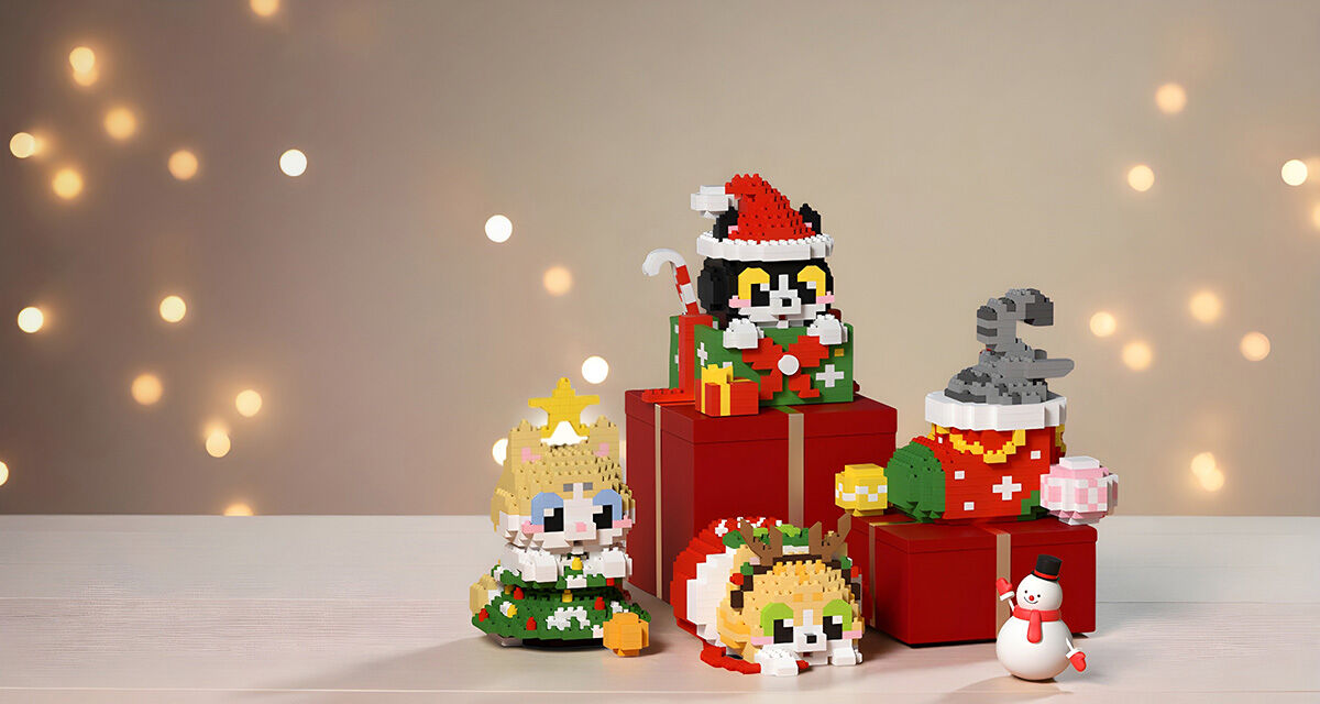 Конструктор «Новогодние котики»