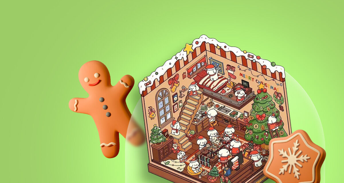 Румбокс-наклейки «Праздничные хлопоты»