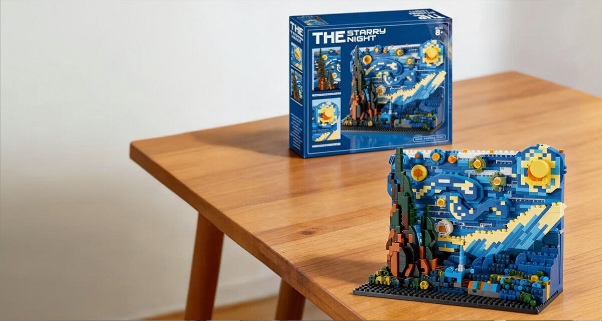 Конструктор<br>«Ван Гог.<br>Звёздная ночь»